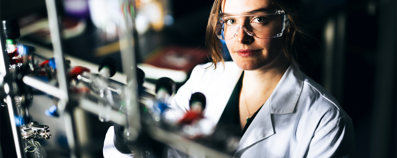 research @ Lehigh" written in a bold, hand-drawn cursive font using thick black lines...